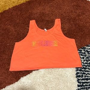 Orange Crop Cyclebar Ombré Tank - L/XL